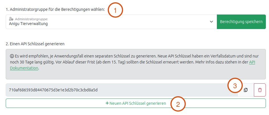 API-Schlüssel in easyVerein erstellen